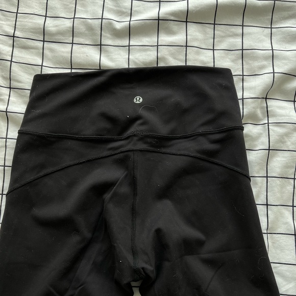 NWOT Lululemon 23” leggings black - Picture 9 of 9